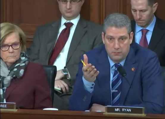 Rep. Tim Ryan (D-OH) asks about art therapy in a VA Subcommittee Hearing. Click to watch.